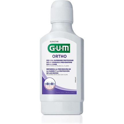 Gum - Gum Ortho Mouthwash 300ml Alcohol-Free