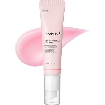 Medicube Salmon DNA PDRN Pink Peptide Eye Serum with Niacinamide and 99% Purity product image