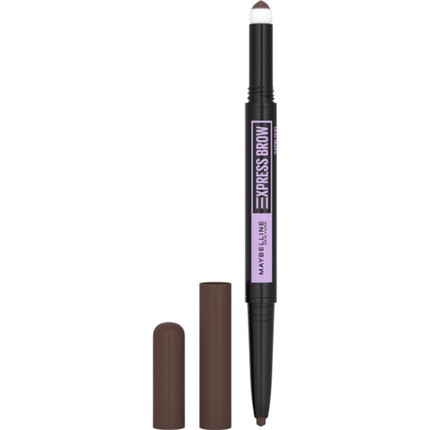 Maybelline - Maybelline Express Brow Satin Duo Eyebrow Pencil 04 Dark Brown 0.71g