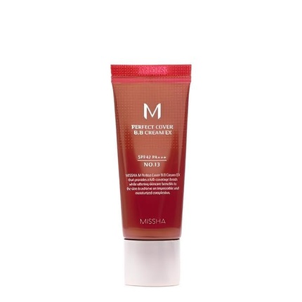 Missha - Missha Perfect Cover BB Cream 20ml Shade #13 Light Beige
