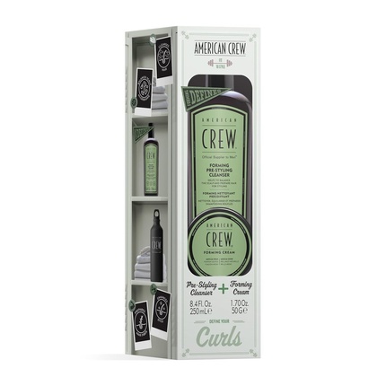 American Crew - American Crew Forming Duo Set with Pre-Styling Cleanser 250ml
