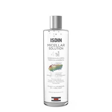 ISDIN - Isdin Micellar Solution 400ml 4 In 1 Removes Makeup Cleanses Tones And Hydrates
