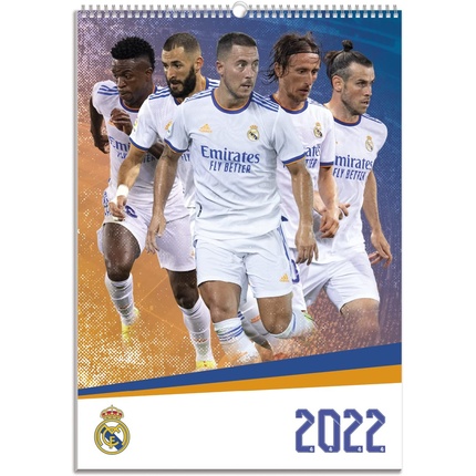 Wholesale Grupo Erik Real Madrid Calendar 2022 Wall Calendar 2022 Large
