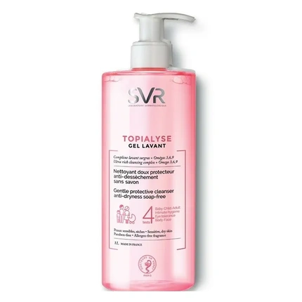 Svr - Svr Topialyse Cleansing Gel 1000ml Gentle Cleansing For Sensitive Skin