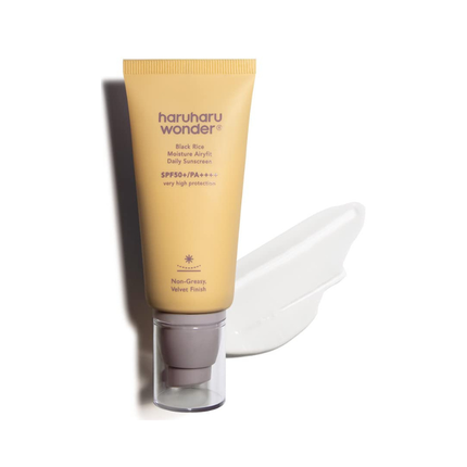 Haruharu Wonder Black Rice Moisture Airyfit Daily Sunscreen Spf50 Pa 50 Ml product image