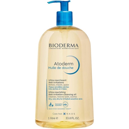 Bioderma - Bioderma Atoderm Shower Oil Cleansing Oil Body Wash for Very Dry Skin and Eczema
