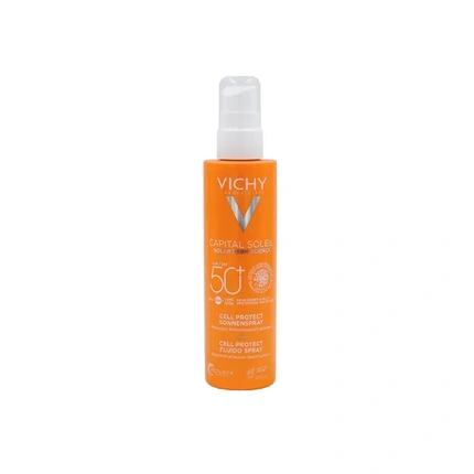 Vichy - Vichy Capital Soleil Solar Derm Science Spray Spf 50 200 Ml Waterproof Body Spray
