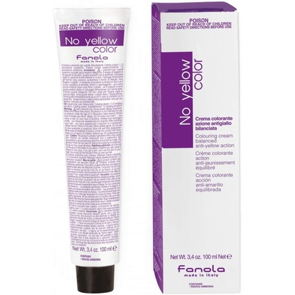 Fanola - Fanola No Yellow Colour 8 ICE Light Ice Blonde 100ml