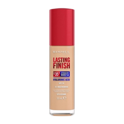 Rimmel London - Rimmel Lasting Finish 35h Foundation Spf20 070 Sesame 30ml