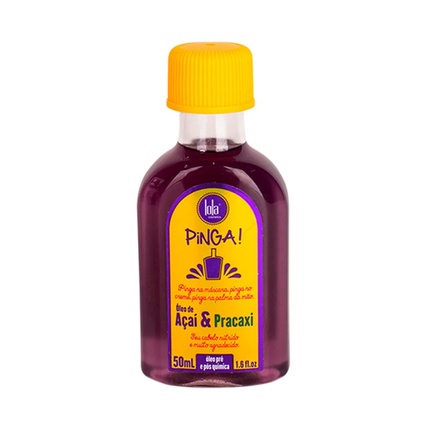 Lola Cosmetics - Lola Cosmetics Pinga Acai And Pracaxi Oil Hair Nourishing And Rebuilding Oil 50ml