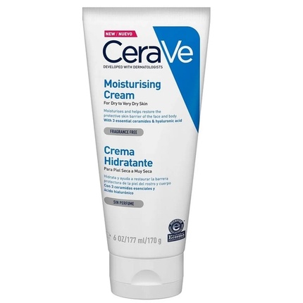 CeraVe - Cerave Moisturizing Cream Hydrating Cream For Face And Body For Dry And Very Dry Skin 177ml