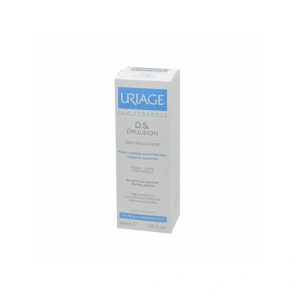 Uriage - Uriage Ds Regulating Care Emulsion 40ml For Face And Body Smoothing Emulsion For Seborrheic Dermatitis