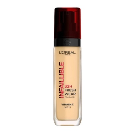 L'Oréal - L'Oreal Infallible 32h Fresh Wear Foundation Long-Lasting Face Foundation 120 Vanilla 30ml