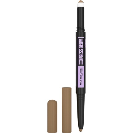 Maybelline - Maybelline Express Brow Satin Duo Eyebrow Pencil 01 Dark Blonde 0.71g