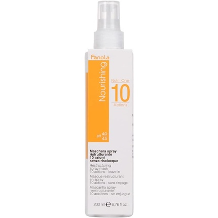 Fanola - Fanola Restructuring Spray Mask 10 Actions Nourishing Boost for Dry and Frizzy Hair 200ml
