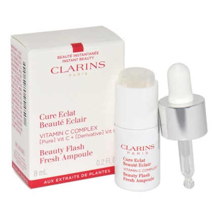 Clarins - Clarins Beauty Flash Fresh Ampoule Brightening Skin Treatment With Vitamin C 8 Ml