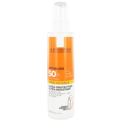 La Roche-Posay - La Rocheposay Anthelios Invisible Spray Ultra Resistant Spf 50 Sunscreen Spray For Sensitive Skin 200 Ml