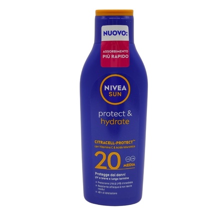 Nivea - Nivea Sun Protect & hydrate sun milk SPF20 200ml