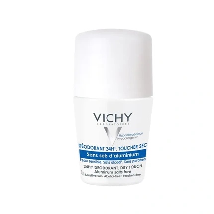 Vichy - Vichy Aluminium Salt Free Deodorant Roll On 50ml 24 Hour Protection For Sensitive Skin