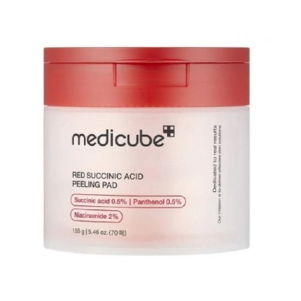 Medicube - Medicube Medicube Red Succinic Acid Facial Toning Pads 70 Pieces