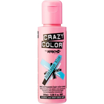 Crazy Color - Crazy Colour Bubblegum Blue Hair Dye 100ml