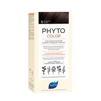Phyto - Phyto Hair Colour Phyto Color 5 Light Brown 180g