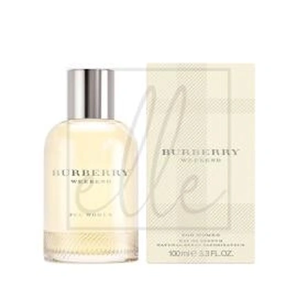 Burberry - Burberry Weekend Women Eau De Parfum 100ml