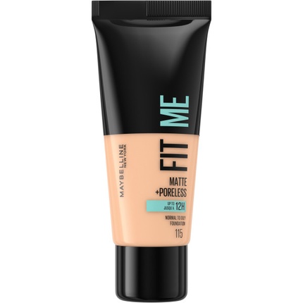 Maybelline - Maybelline Fit Me Liquid Foundation Mattifying Face Foundation 115 Ivory 30ml