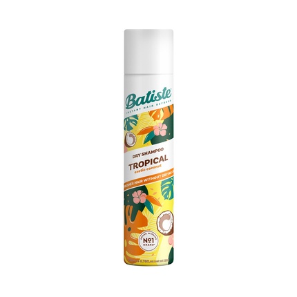 Batiste - Batiste Tropical Dry Shampoo 200ml With Coconut Exotic Fragrance