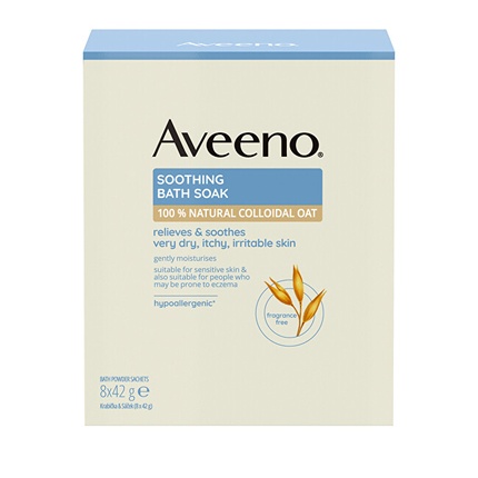 Aveeno Soothing Bath Soak (8 sachets)