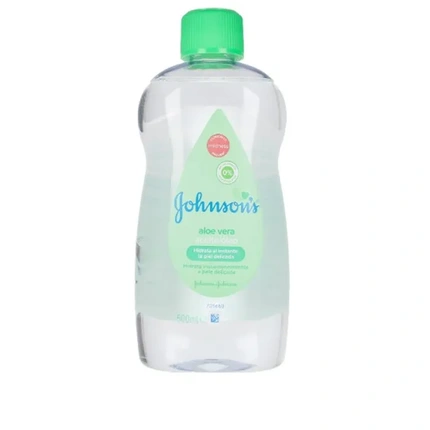 Johnson's - Johnson's Baby Oil Aloe Vera 500ml Gentle And Moisturizing Baby Oil With Aloe Vera