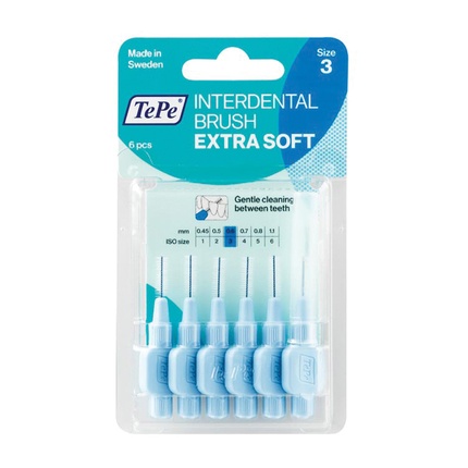 Tepe - Tepe Tepe Interdental Brush Xsoft Light Blue 06