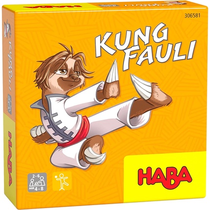 HABA Kung Fauli 306581 - Reisespiel ab 4 Jahren, Made in Germany