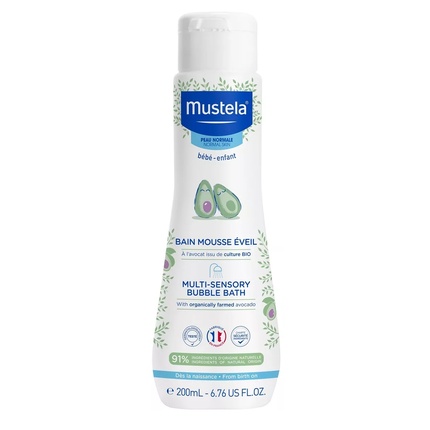 Mustela - Mustela Multi-Sensory Bubble Bath For Children And Infants, 200ml