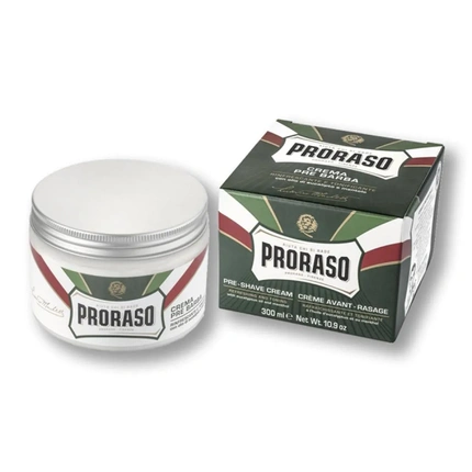 Proraso - Proraso Professional Preshave Cream With Eucalyptus And Menthol 300ml Refreshing And Toning