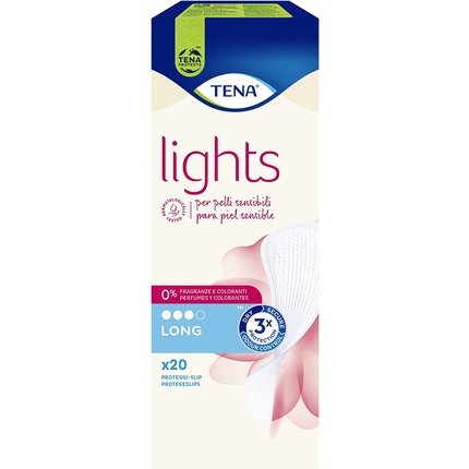 Tena - Lights by Tena Long Panty Liners 20 Count