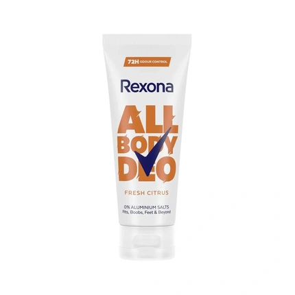 Rexona - Rexona Rexona Fresh Citrus Unisex Body Cream Deodorant 75ml