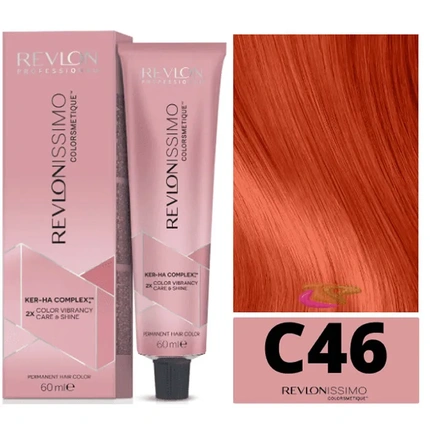 Revlon - Revlon Revlonissimo Cromatics C46tangerine Red 60ml Hair Color