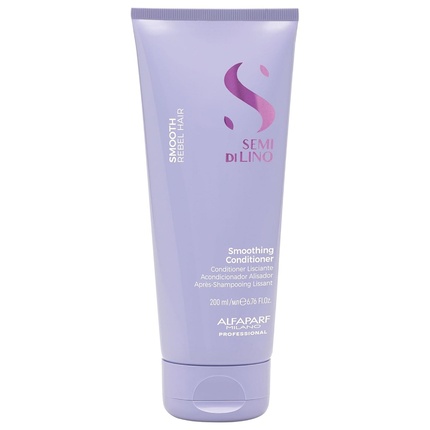Alfaparf Milano - Alfaparf Semi Di Lino Smooth Rebel Hair Smoothing Conditioner For Unruly Hair 200ml