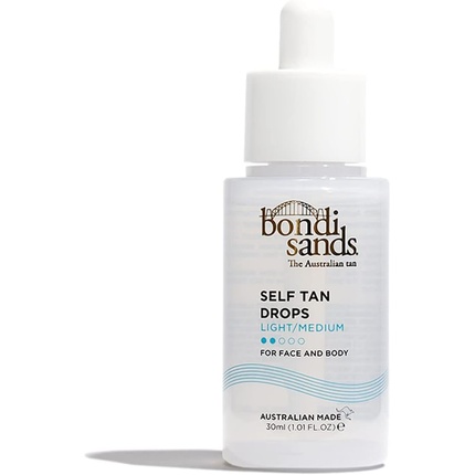 Bondi Sands Self Tan Face Drops Light Medium