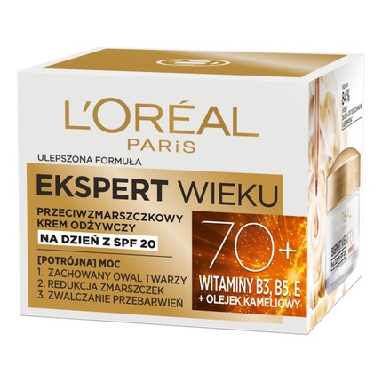 L'Oréal - L'Oreal Age Specialist Expert Age 70+ Anti-Wrinkle Nourishing Day Cream 50ml