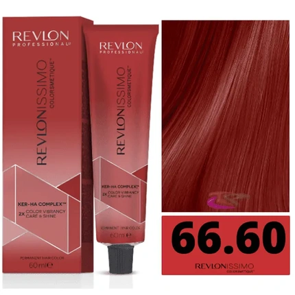 Revlon - Revlon Revlonissimo Colorsmetique 6660 Deep Red 60ml