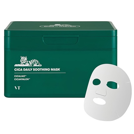 Vt Cosmetics - Vt Cosmetics Cica Daily Soothing Mask - 30 Sheets