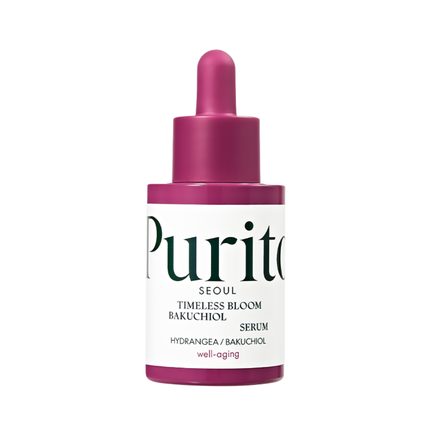 Purito Seoul Bakuchiol Timeless Bloom Revitalizing Serum 30 Ml Antiwrinkle Skin Serum With Bakuchiol product image