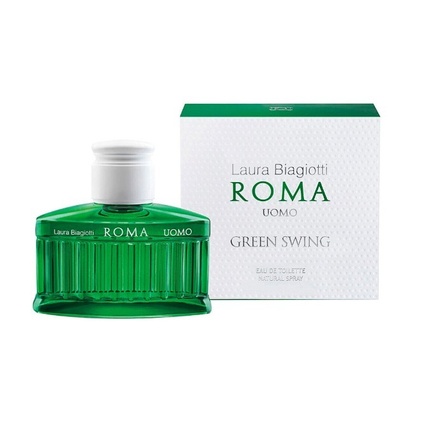 Laura Biagiotti Laura Biagiotti Roma Uomo Green Swing Eau De Toilette 40ml Men Spray