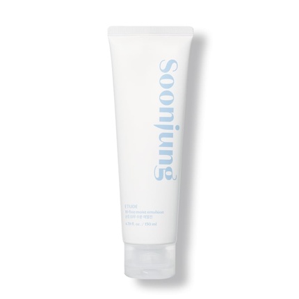 ETUDE SoonJung 10 Free Moist Emulsion 4.39 fl. Oz 130ml 23AD Hypoallergenic Non-Irritating Hydrating for Skin Damage Care and Relaxation Korean New_2023
