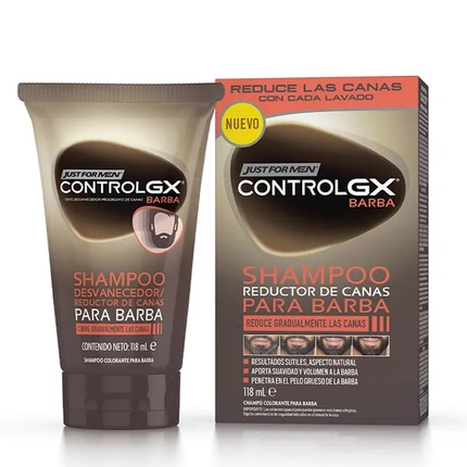 Just For Men - Just For Men Just For Men Control Gx Beard Grey Hair Reducer 118ml