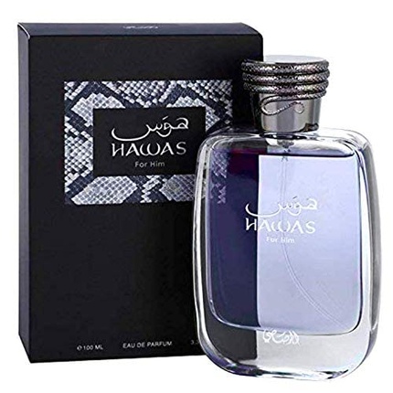 Rasasi - RASASI Hawas for Him Eau De Parfum 100ml - Cinnamon, Orange, Amber, Woody, Italian Citrus, Fruity, Sandal, Cedar, Musk, Ambergris
