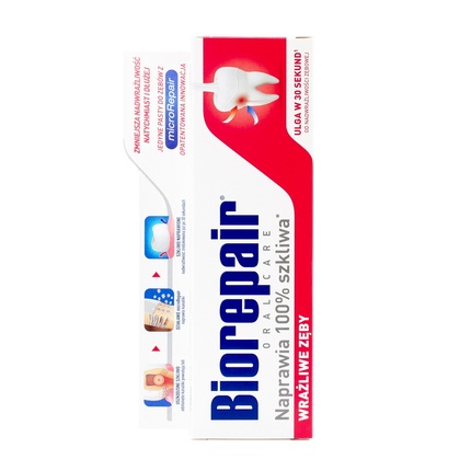 Biorepair - Biorepair Fast Sensitive Repair Toothpaste 75ml - Fluoride Free