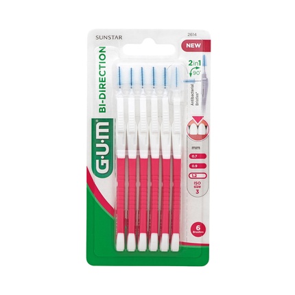 Sunstar - Gum Bidirection Brush 12 Mm By Gum Sunstar Gum